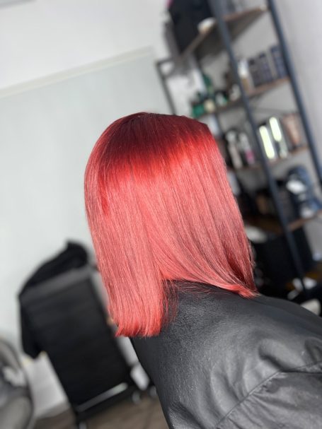 Brith coloure hair dying 
